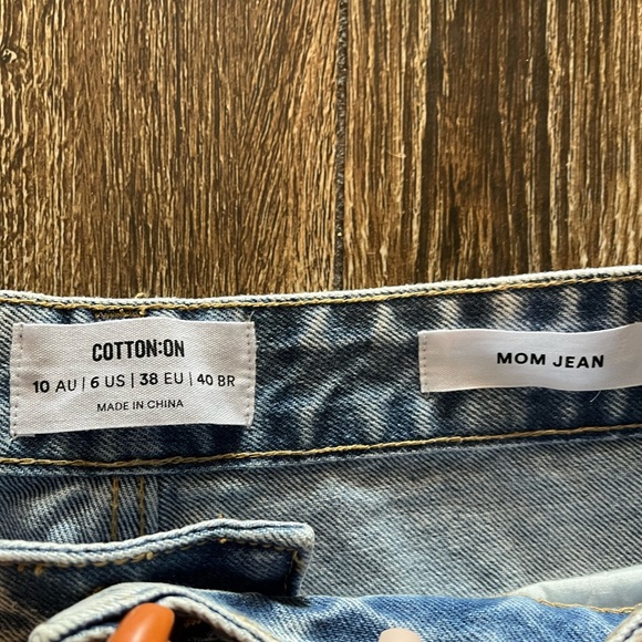 COTTON:ON high waisted straight vintage style jean - Picture 11 of 11